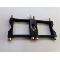 Montaje trasero delantero de aluminio para coche RC