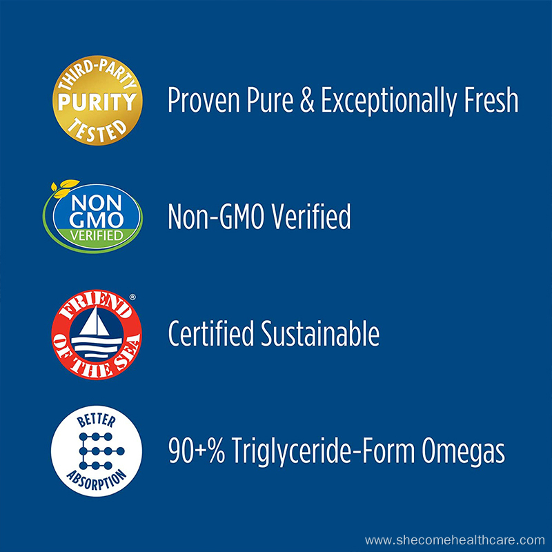 omega 3 softgels High Potency Fish Oil Supplement