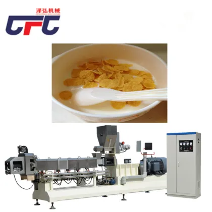 breakfast cereal cornflakes production line