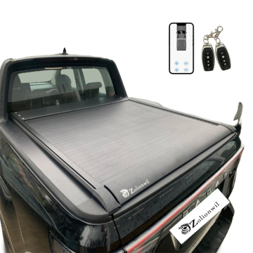 Zolionwil Electric 4X4 Automatic Truck Pickup Roll up Hard Tonneau Cover for Radar RD6