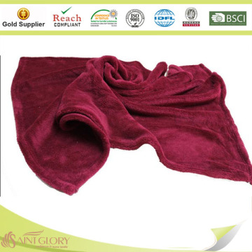 solid color cheap fleece blankets