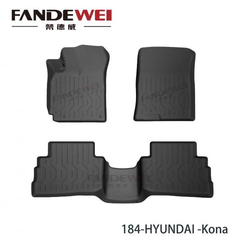 Tappetini per pavimenti per auto personalizzate per Hyundai Kona