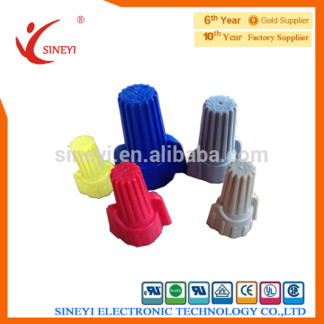 2014 Yuyao Sineyi screw on wire connector 0809 wire connectors types of screw connector