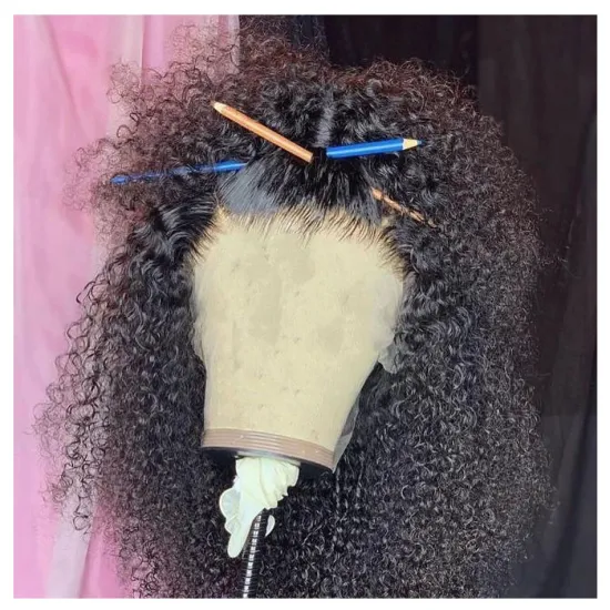 Yeswigs Cheap Full Hd 360 Lace Frontal Wig Cheap Afro Kinky Curly Raw Indian Virgin Human Hair Transparent Lace Front Wig Vendor