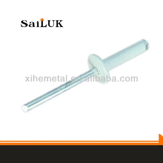 RAL9010 COLOR Domed Head Aluminium Steel