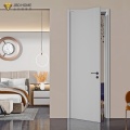 Custom Modern Acoustic Engineered Wood Interior Door with Natural Veneer | JBDHOME