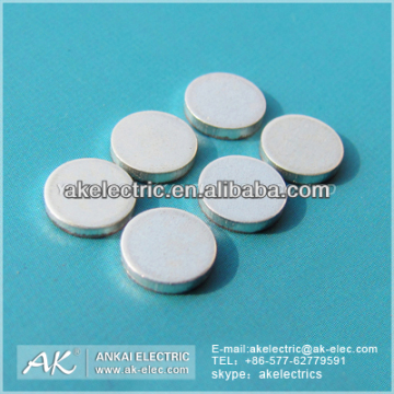 Round Silver-solder contact tips AgZnO
