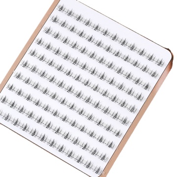 Large Volume Handmade Synthetic Eyelashes - Paidu Model Number, Natural Single Cluster False Lashes for Lower Lashes