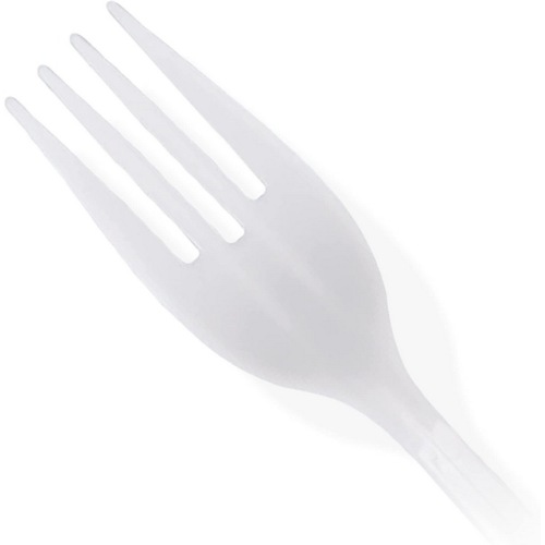 Heavy-Weight Polystyrene Plastic Fork