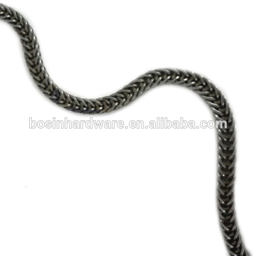 Fashion High Quality Metal Flat Snake Bone Chain
