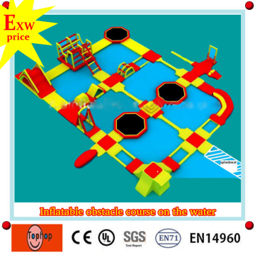 factory direct best quality obstacle course racing games for adults wake island obstacle course for sale
