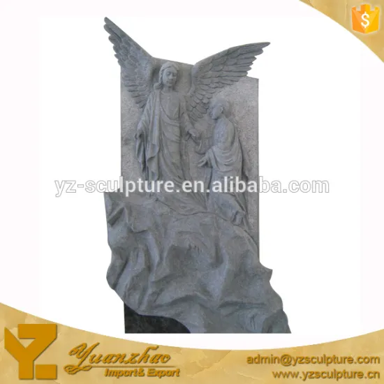 Stone Carving Angel relif Sculptures for garden decoration