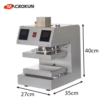 Efficient 10 Ton Pneumatic Up Slide Heat Press with Dual Heating Plates