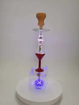 chicha electronic shisha e hookah LED hookah  Acrylic hookah cup