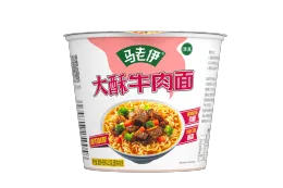 MaLaoyi Crispy Beef Halal Cup Instant Noodles