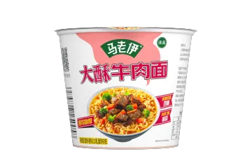 MaLaoyi Crispy Beef Halal Cup Instant Noodles