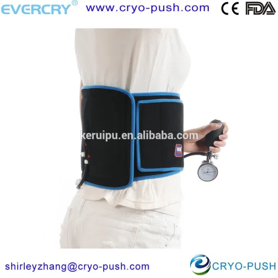 inflatalble compression back wrap support