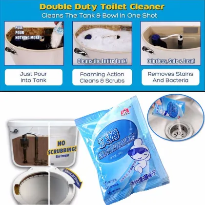 Kitchen Sewer Toilet Drain Cleaners Bathroom Strainer Clogging Strong Cleaning Agent Drain Cleaners New Pipeline Dredge Agent