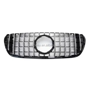 High-Quality Black & Chrome Radiator Grill for Mercedes Benz X Class 2018 Pickup