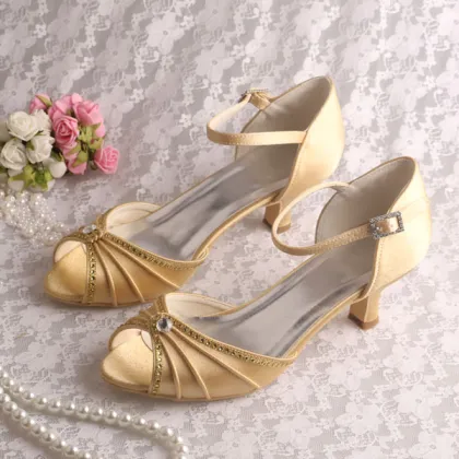 Navy Blue Evening Sandals Mary Jane