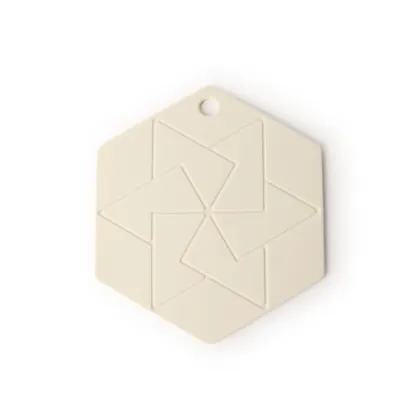 Hexagon Shape Customized Silicone Meal Mat