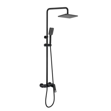 Modern Matt Black Single Handle Shower Faucets