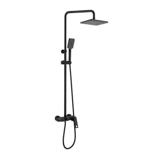 Matt Matt Black Hands Single Shower Faucets