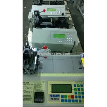 Automatic Woven Tape Cutting Machine Hot Knife with Two Line