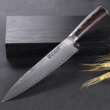QXF High End 67 Layer Damascus Steel Kitchen Chef's Knife