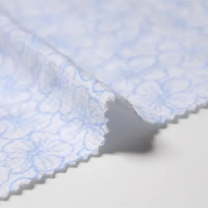 Cotton Polyester Jacquard Knit Fabric