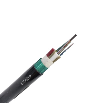 Gyta Gyts 12 24 48 Cores G652D Single Mode Armoured Fiber Optical Cable FTTH Buried Outdoor