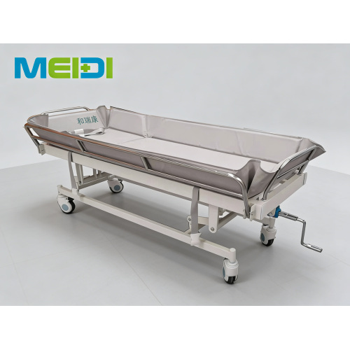 Movable Medical Shower Bed Hospital Bathing Assistance Bed