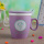 Cute Ceramic Coffee Milk Mug With Lid