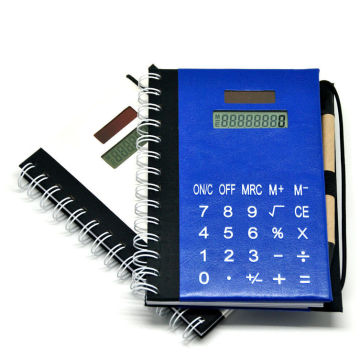 String Notebook Calculator with Pen