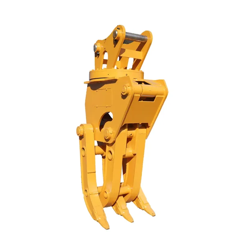 Heavy-Duty Steel Grapple for Industrial Waste Management