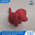 3D Baskılı Karikatür Köpek Figürü Modeli