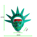 Máscara de terror de Halloween com LED Liberty Crown