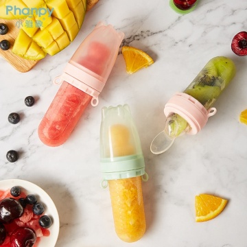 Sucette de fruits frais Mangeoire en silicone pour bébé