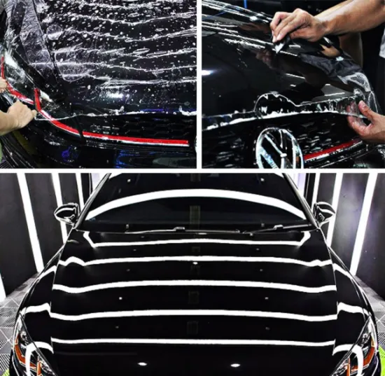 clear paint protection vinyl film