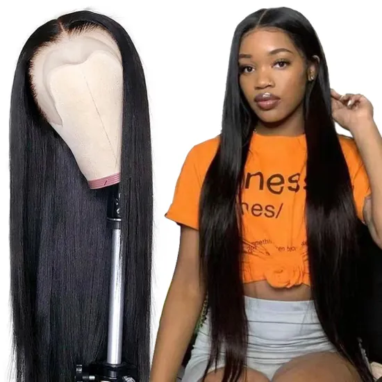 13x6 Human Hair Wigs For Black Women Transparent Hd Lace Frontal Wigs 360 Human Hair Lace Front Brazilian Virgin Hair Lace Wigs