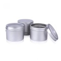 Pot en aluminium peut pour la bougie parfumée 100g
