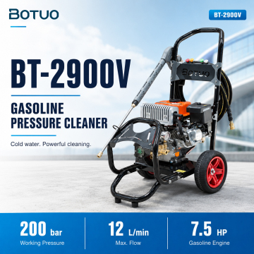 BOTUO BT-2900V Series เครื่องฉีดน้ำแรงดันสูงเชิงพาณิชย์ 200 บาร์