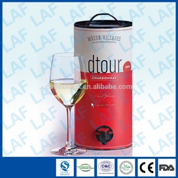 Wine BIB bags ,Metelized Bag in Box with Vitop Spout for Wine