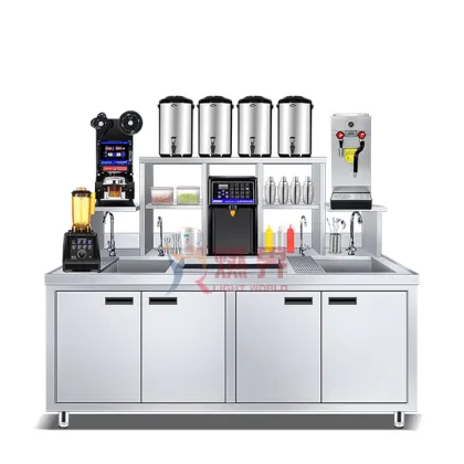 Bubble Tea Shop Equipment: Milk Tea Machines and Bar Counters