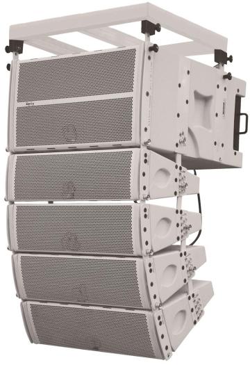 Empty line array system speaker horn box