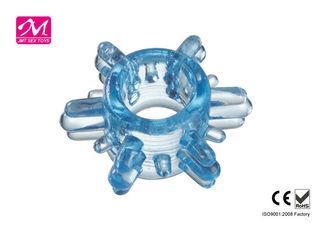 Real Feel Colorful Cock Rings with Super Stretchy TPR for m