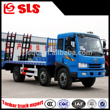 FAW 180hp 2 axles Flatbed tow truck, car carrier truck, towing truck