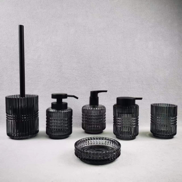 Stylish Diamond pattern Bathroom Accessory Set