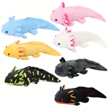 Wholesale Hexagonal Dinosaur Plush Toys - Realistic and Cute Amphibian Series