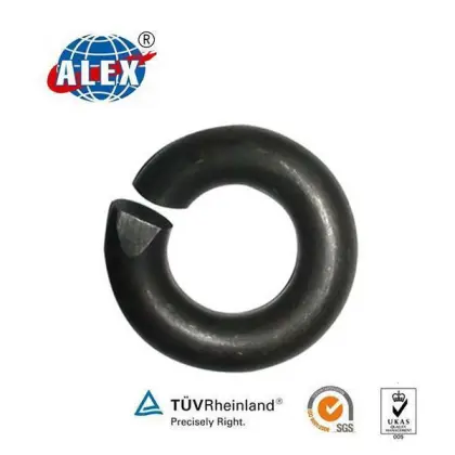 rail spring washer for railway fasteners, Customized DIN127 rail spring washer, rail spring washer Zinc plated +8651283639015